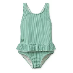 Liewood Kinder-Badeanzug Amara „Bright garden / Creme de la creme“