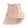 Liewood Kinder-Sonnenhut Senia „Pale tuscany / Creme de la creme“, Seersucker