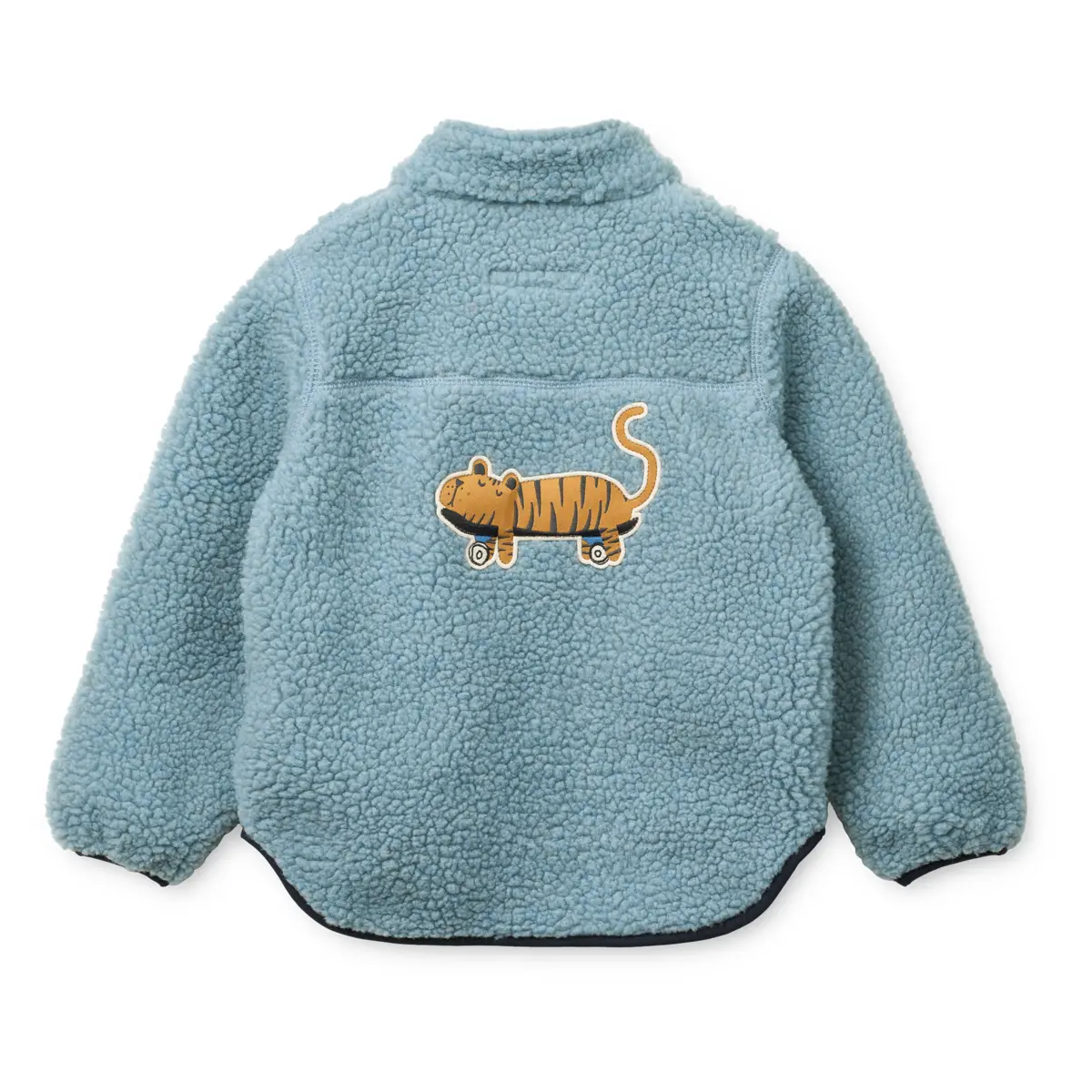 Liewood Nolan Sherpa Jacke für Kinder „Beach blue“