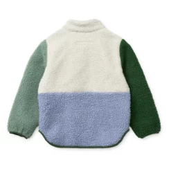 Liewood Nolan Sherpa Jacke für Kinder „Dusty lavender multi mix“