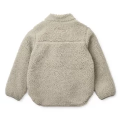 Liewood Nolan Sherpa Jacke für Kinder „Nebelrau“