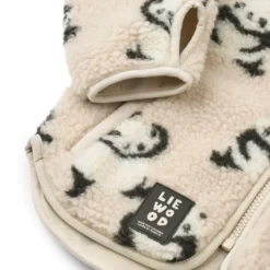 Liewood Nolan Sherpa Jacke für Kinder „Panda : Sandy“