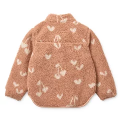 Liewood Nolan Sherpa Jacke für Kinder „Sweethearts : Pale tuscany“