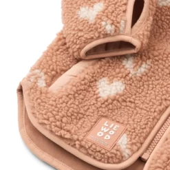 Liewood Nolan Sherpa Jacke für Kinder „Sweethearts : Pale tuscany“