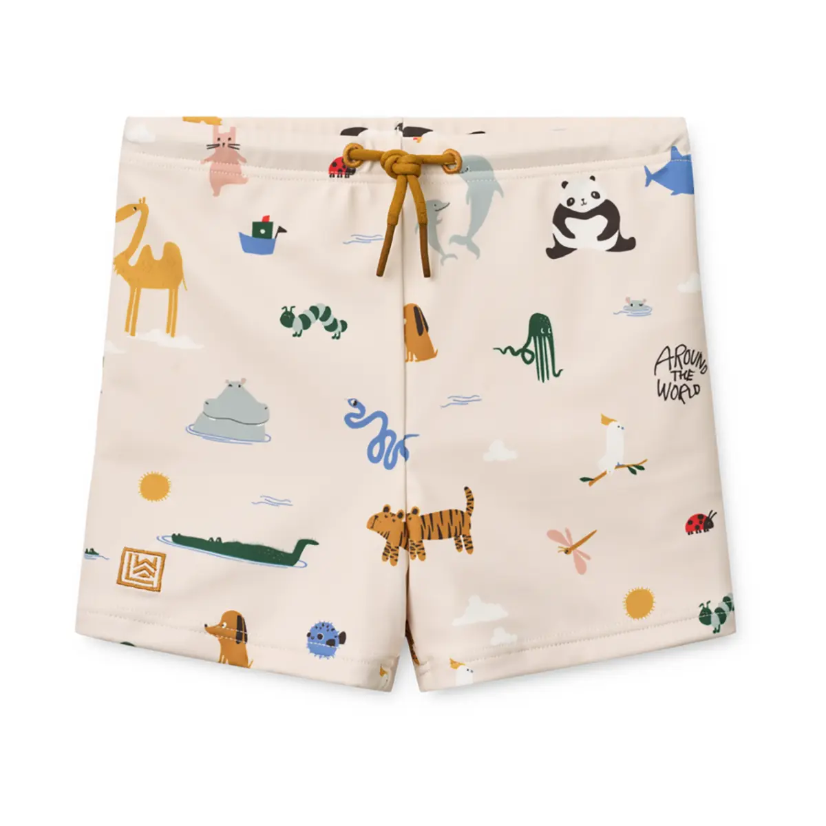 Liewood Otto Kinder-Badehose „Around the world : Sandy“