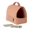 Maileg Kuschelhaustier Transportbox, Klein - Koralle