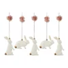 Maileg Metallornament-Set Osterhasen, 5-teilig