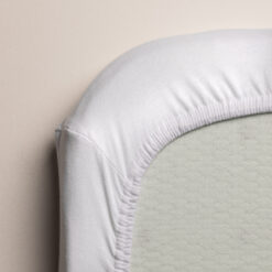Sebra Bettnässe-Bezug für Beistellbett, weiß, 40x85cm
