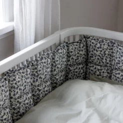 Sebra Bettnestchen „Blue olive“, Bio-Kapokfüllung, L360cm