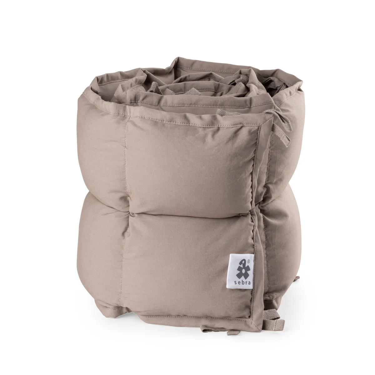Sebra Bettnestchen „Jetty beige“, Bio-Kapokfüllung, L180cm