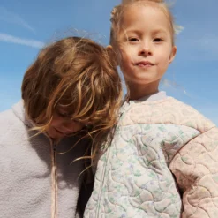 Wheat Fleece Kinderjacke Ellena „Lavender Rain“