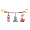 Kids Concept Kinderwagenkette Edvin aus Plüschstoff