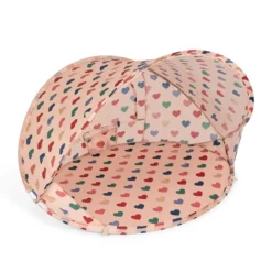 Konges Sløjd Pop-Up UV-Strandzelt „Bon Coeur Coloré“, kleine Strandmuschel