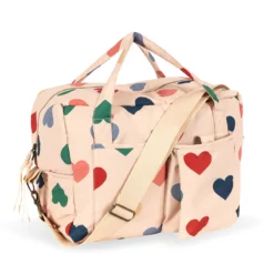 Konges Sløjd Wickeltasche „Bon Coeur Coloré“