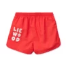 Liewood Aiden Kinder-Badeshorts „Apple red“