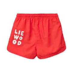 Liewood Aiden Kinder-Badeshorts „Apple red“