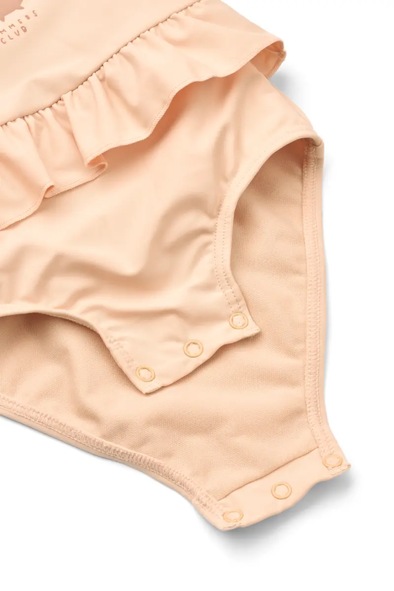 Liewood Amina Baby-Badeanzug mit Schleife „Apple blossom“, UV 40+