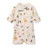 Liewood Baby Schwimm-Jumpsuit Thor „Around the world / Sandy“