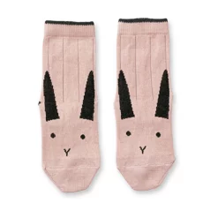 Liewood Baumwollsocken-Set Silas „Rabbit rose“, 2er-Pack