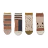 Liewood Baumwollsocken Silas „Rose multi mix“, 4er-Pack