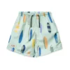 Liewood Duke Kinder-Badeshorts „Boards : Light peppermint“