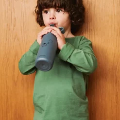 Liewood Falk Edelstahl Trinkflasche „Mr Bear / Whale blue