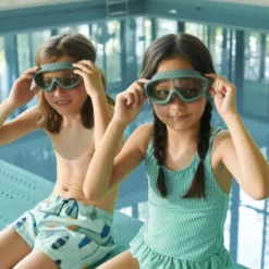 Liewood Kerem Kinder-Schwimmbrille „Peppermint / Garden green“