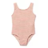 Liewood Kinder-Badeanzug Bianco „Coral blush / Creme de la creme“