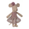 Maileg Kleine Schwester Ballerina Maus – Heather