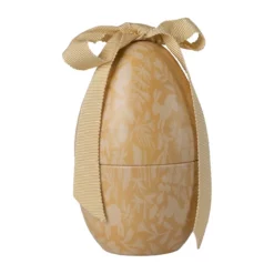 Maileg Osterei „Cremegelb“ H11cm, Metall, Deko : Geschenkverpackung