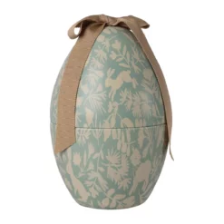 Maileg Osterei „Dusty Blue“ H18cm, Metall, Deko : Geschenkverpackung