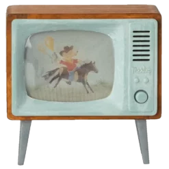 Maileg Puppenhaus Fernseher für Mäuse, mit LED