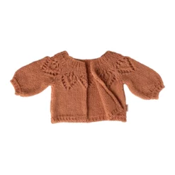 Maileg Puppenkleidungs-Set Strickjacke „Vintage Rose“ für Hasen (Größe 4)