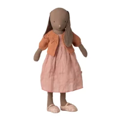 Maileg Puppenkleidungs-Set Strickjacke „Vintage Rose“ für Hasen (Größe 4)