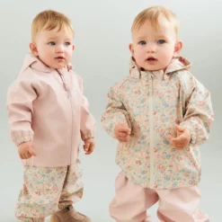 Wheat Baby-Regenjacke Chardy „Powder“