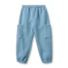 Wheat Fleecehosen Suun „Faded denim“