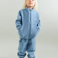Wheat Fleecehosen Suun „Faded denim“