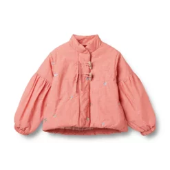 Wheat Frühlings-Steppjacke Sola „Red Check“