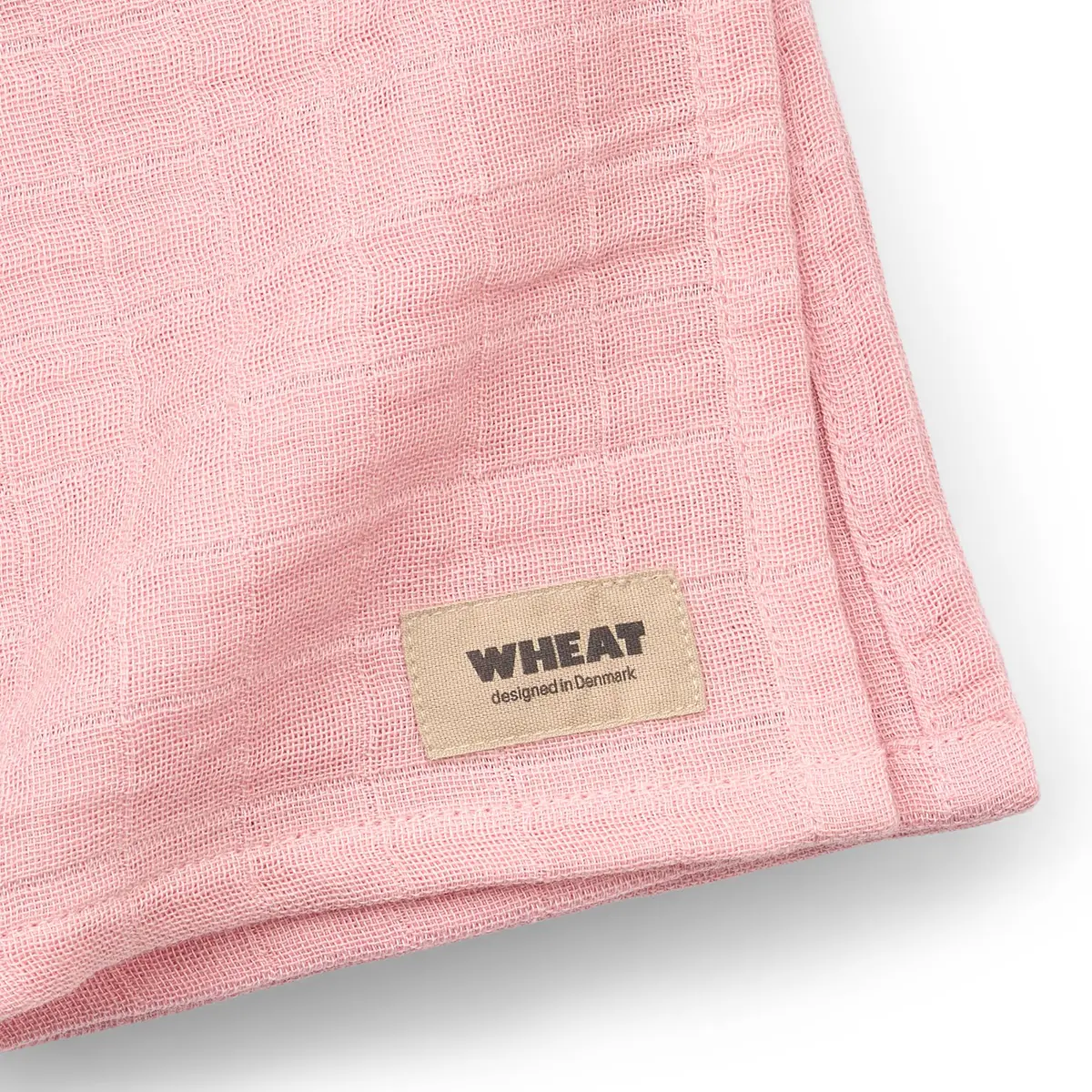 Wheat Musselin Tücher-Set Kaya „Coral Blush“