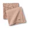 Wheat Musselin Tücher-Set Kaya „Rose Dust“