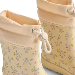 Wheat Thermo-Gummistiefel Zerro „Barely Apricot Flowers“