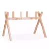 Childhome Gestell für Moseskorb Tipi „Natur“ 2-in-1 Spielbogen aus Holz