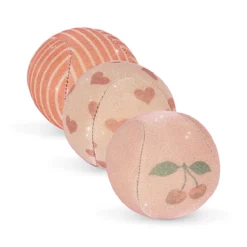 Konges Sløjd Bälle-Set „Cherry“ aus Neopren ø7cm