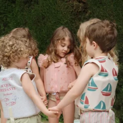 Konges Sløjd Kinder-Schwimmweste Piper „Powder Pink“, Neopren