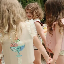 Konges Sløjd Kinder-Schwimmweste Piper „Powder Pink“, Neopren