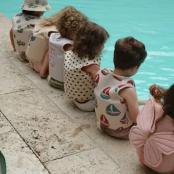 Konges Sløjd Kinder-Schwimmweste Piper „Powder Pink“, Neopren