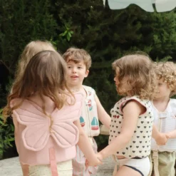 Konges Sløjd Kinder-Schwimmweste Piper „Powder Pink“, Neopren