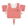 Konges Sløjd Kinder-Schwimmweste mit Flügeln Hollis „Stripe Rouge“