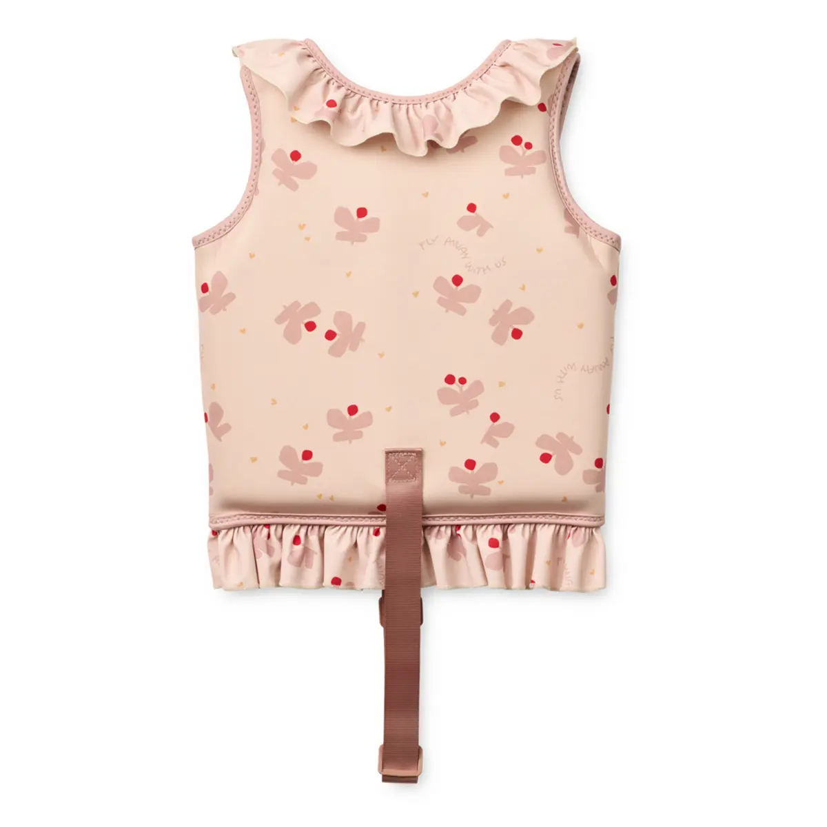 Liewood Dove Kinder-Schwimmweste mit Rüschen „Butterfly / Apple blossom“