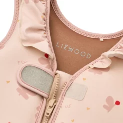 Liewood Dove Kinder-Schwimmweste mit Rüschen „Butterfly / Apple blossom“